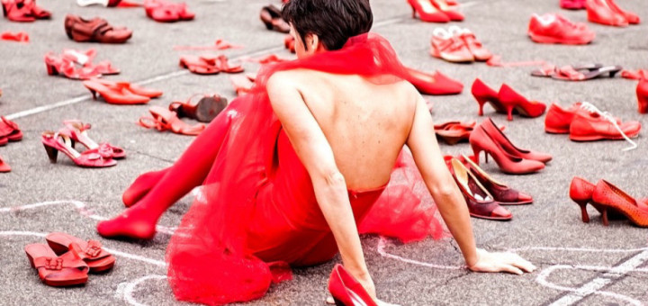 scarpe rosse